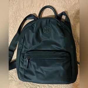 Tory Burch Ella nylon black backpack
